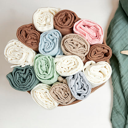 Muslin Cloths - pre-washed muslin 120cm x 120cm - 2 Pack