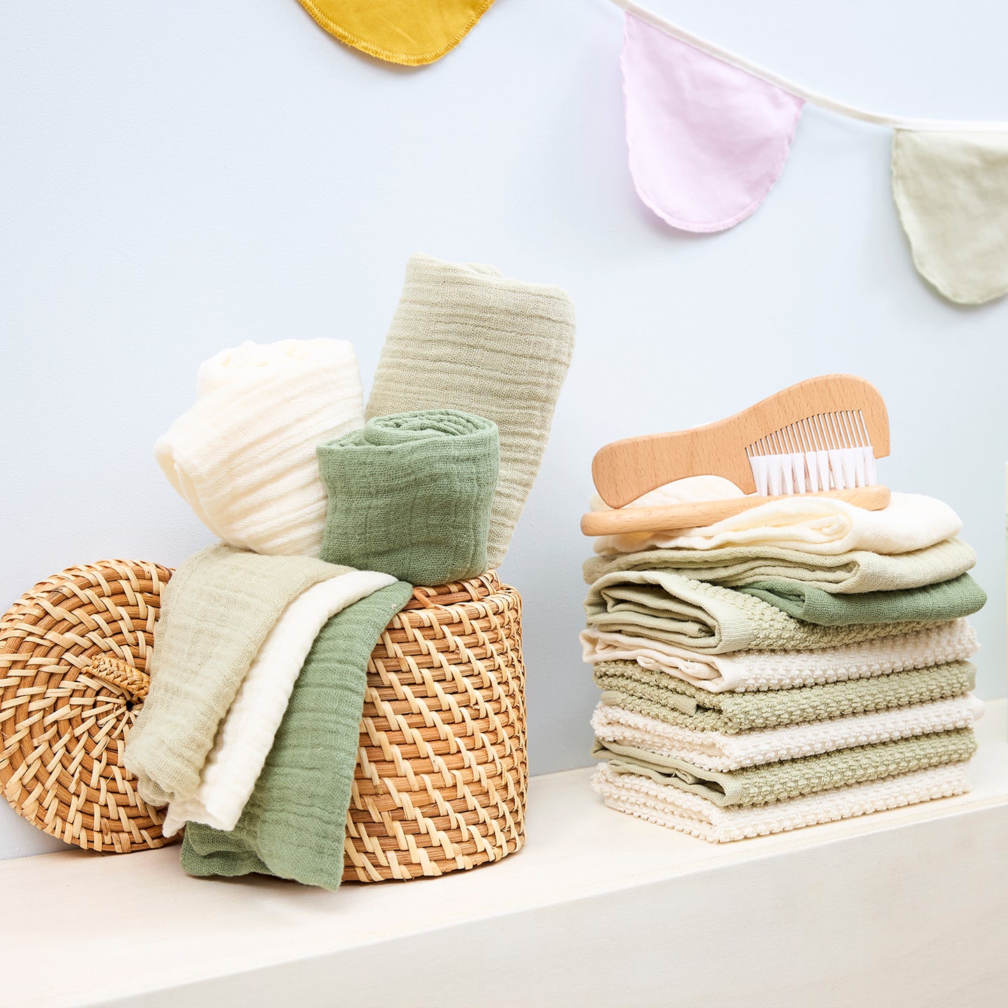Muslin Cloths - pre-washed muslin 120cm x 120cm - 2 Pack