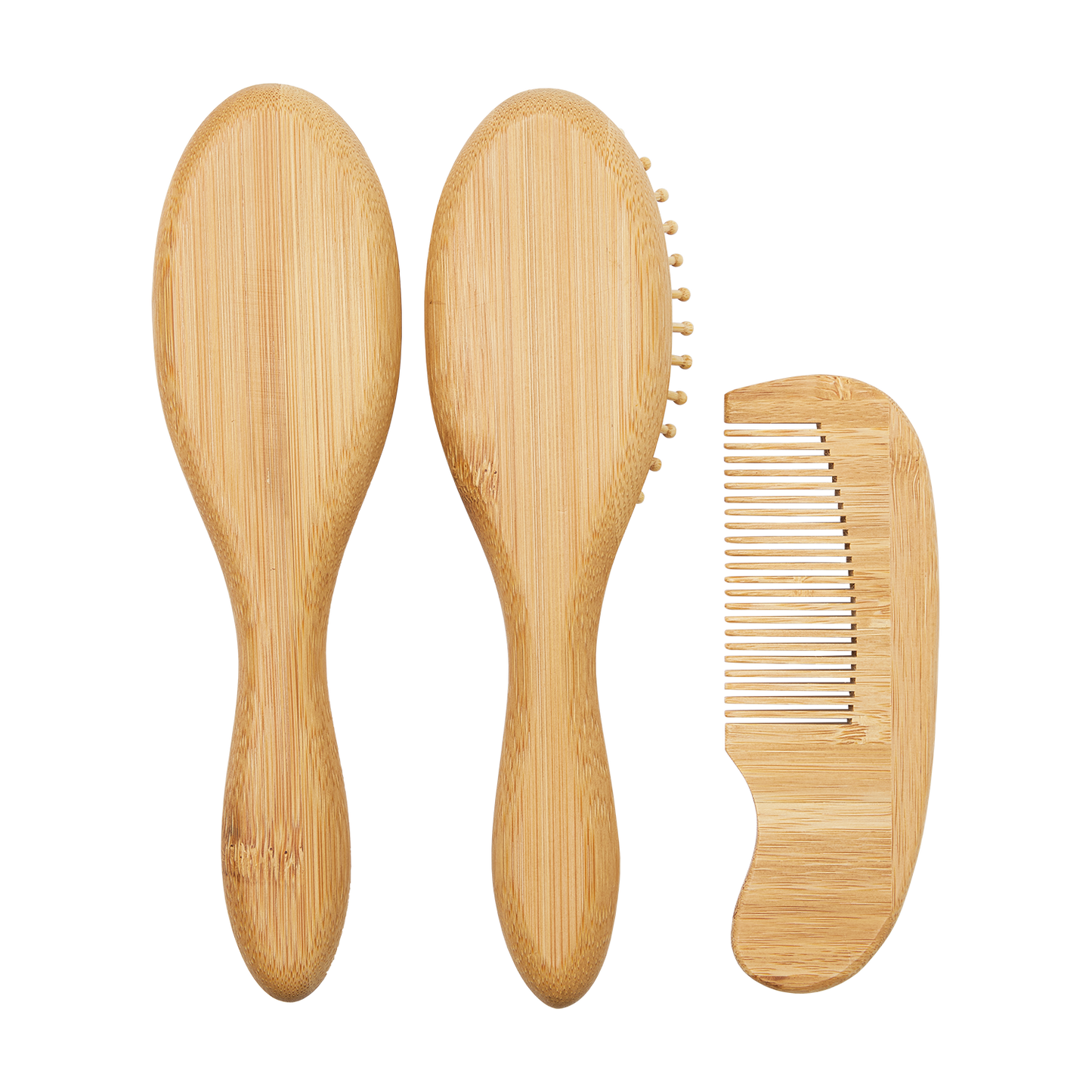 Hairdressing set bamboo 3-piece Natural One size