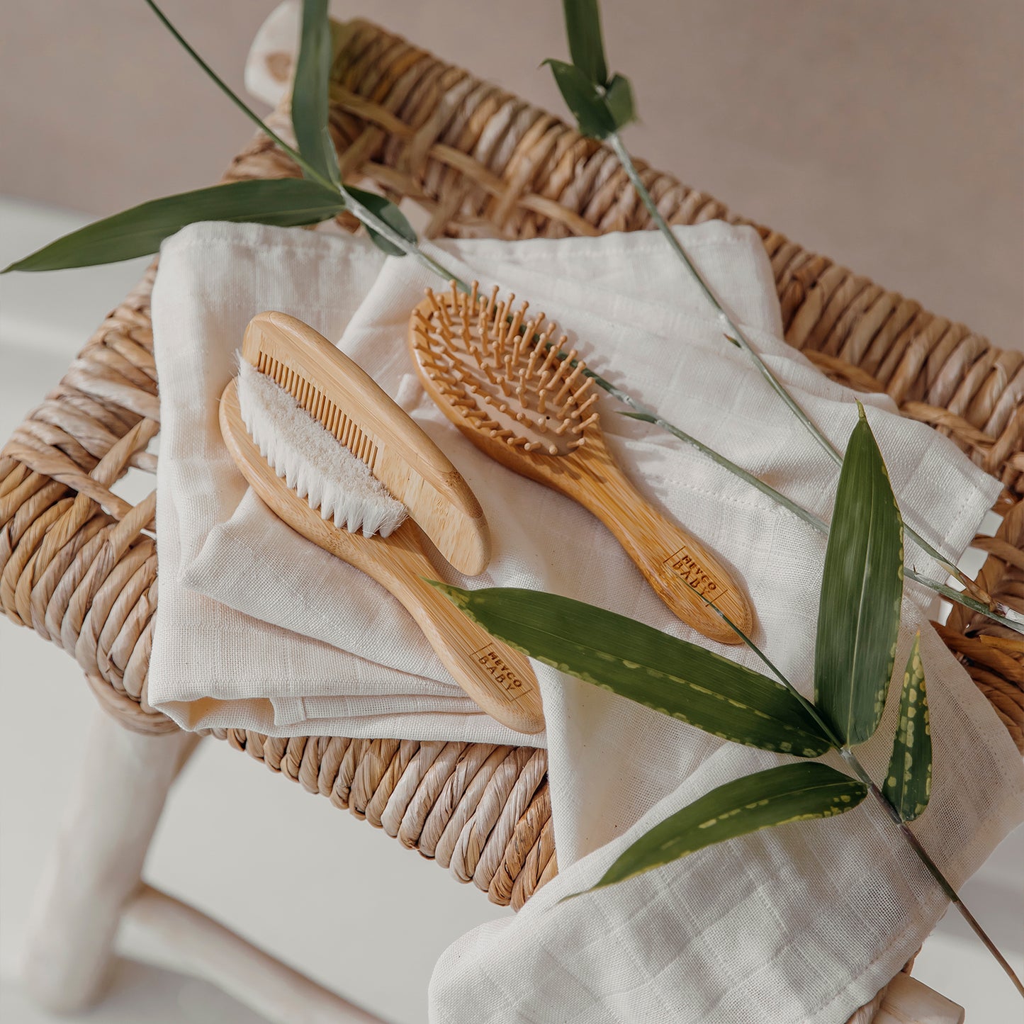 Hairdressing set bamboo 3-piece Natural One size