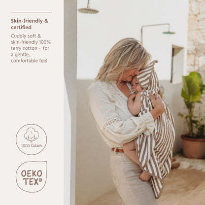 Bathcape Terry Jacquard
