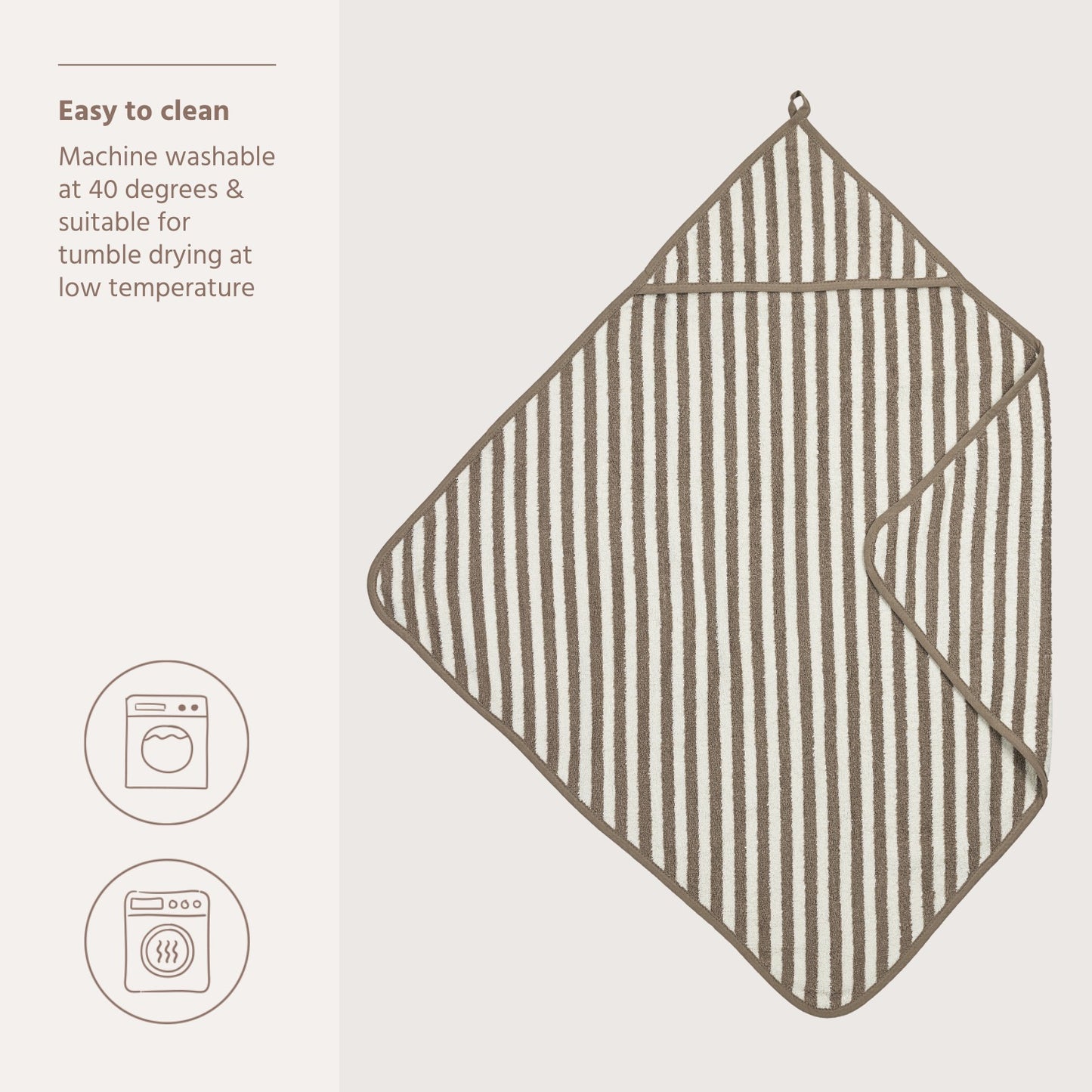Bathcape Terry Jacquard