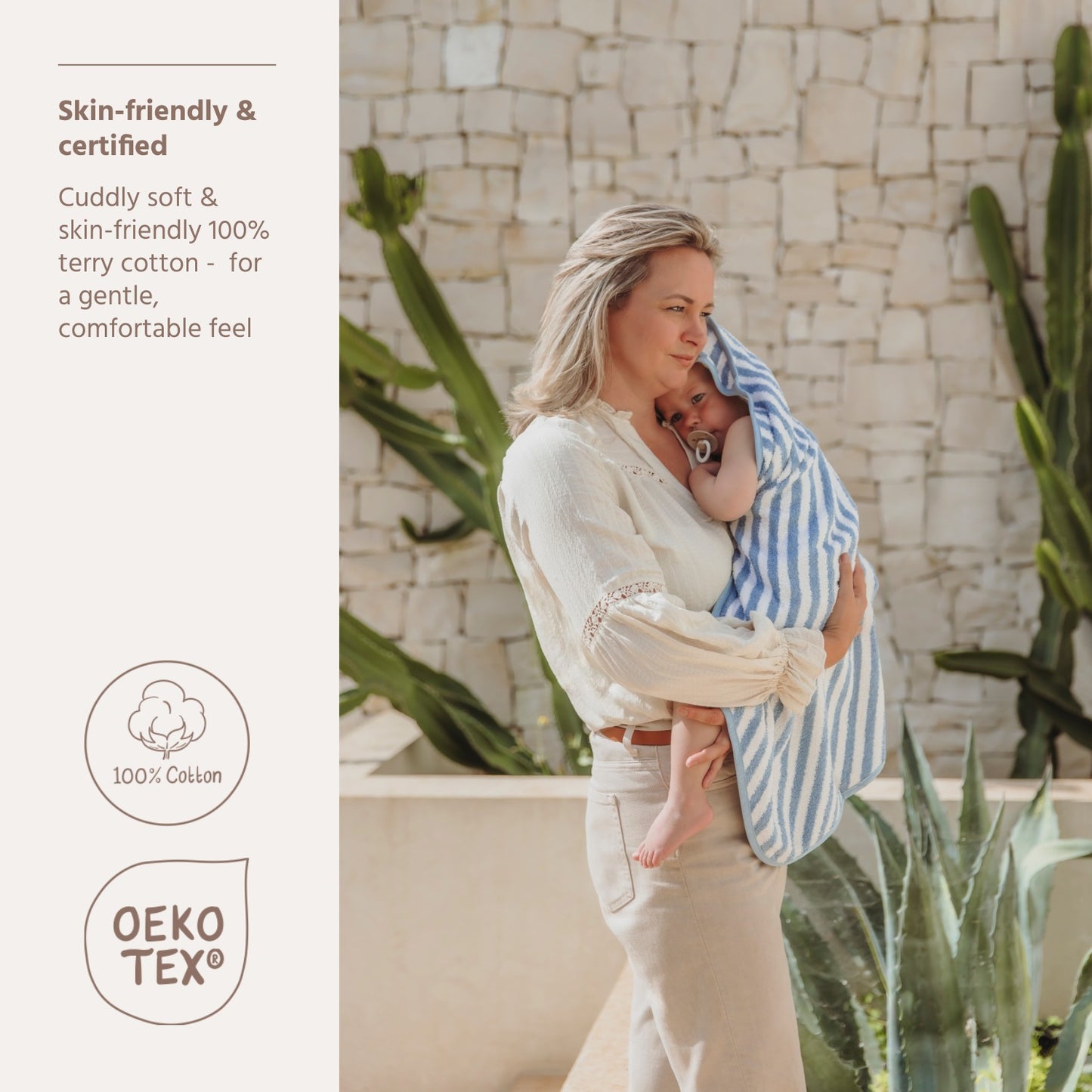 Bathcape Terry Jacquard