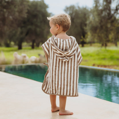 Bathponcho Terry Jacquard