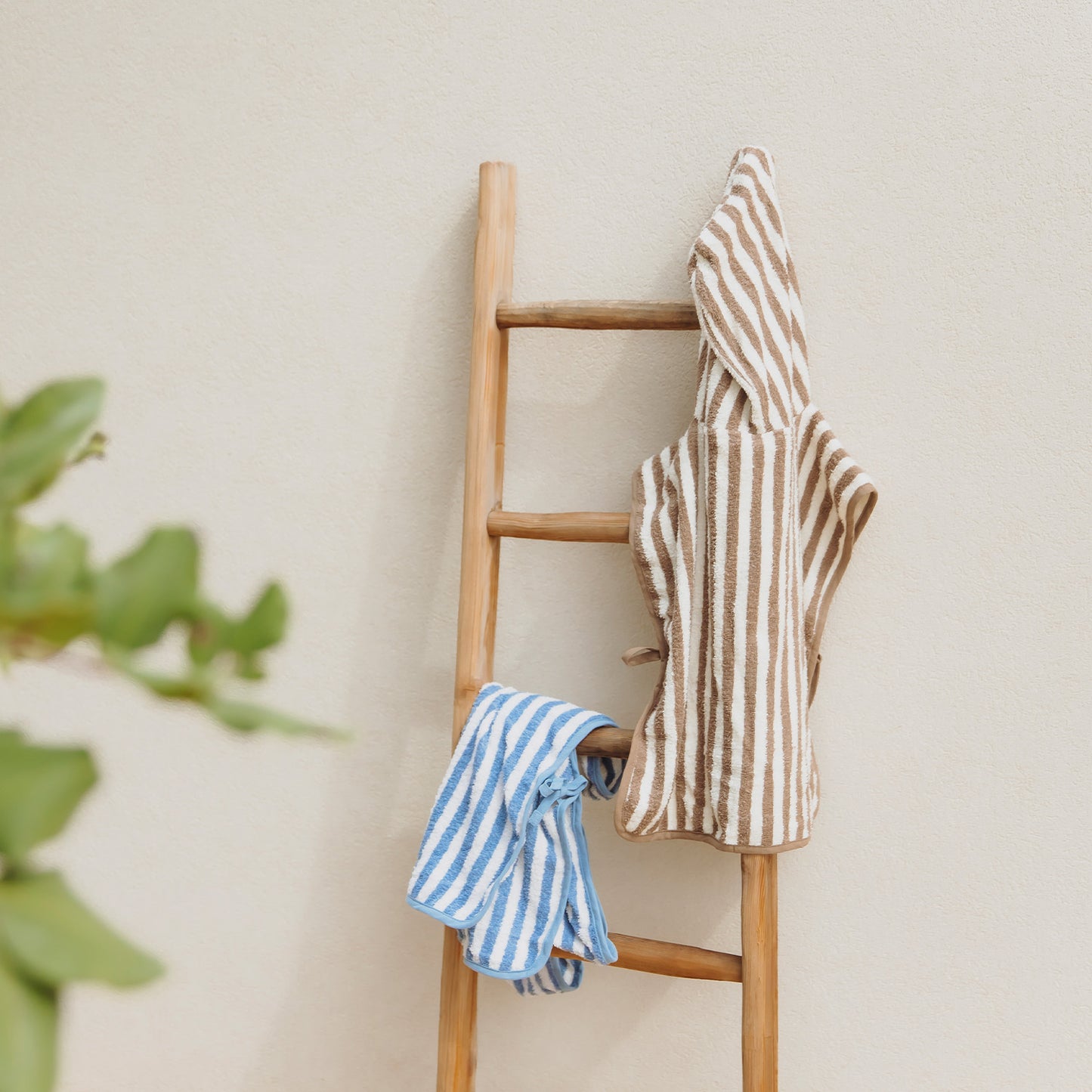 Bathponcho Terry Jacquard