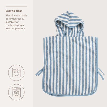 Bathponcho Terry Jacquard