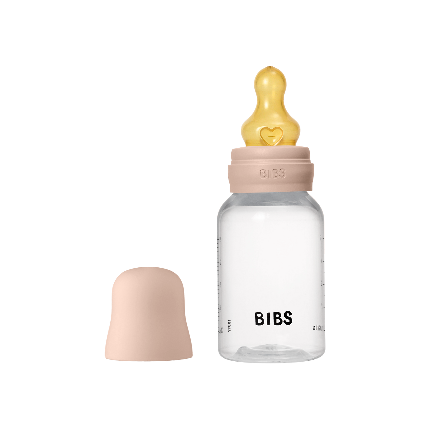 BIBS Baby Bottle Round Latex 150ml