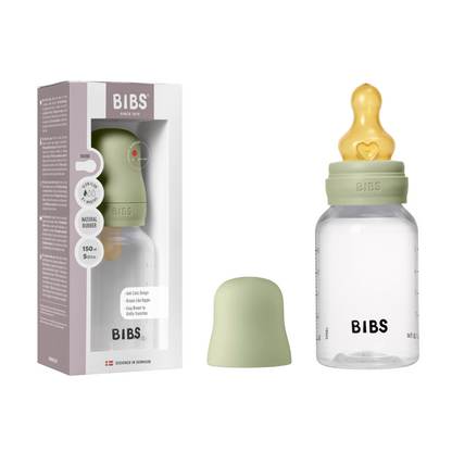 BIBS Baby Bottle Round Latex 150ml